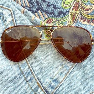 Rayban tortoise aviators